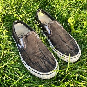 Classic Black Slip on Vans Woman’s